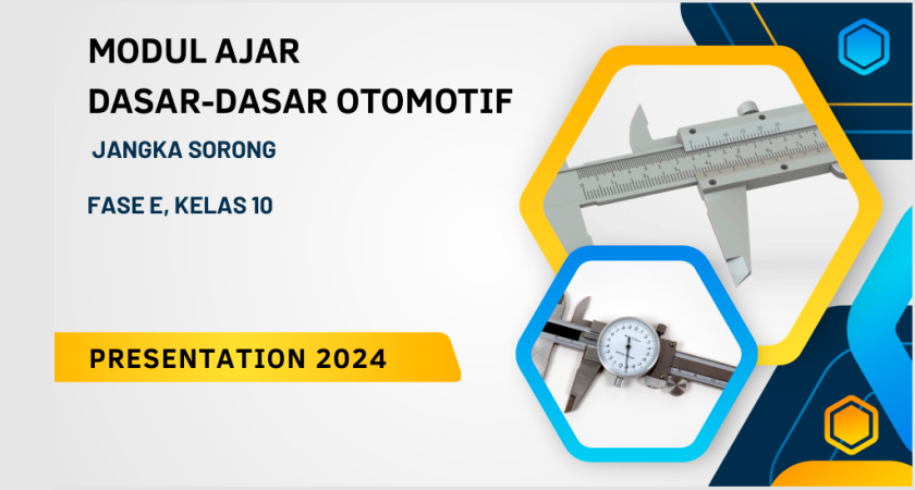 PPT Modul Ajar Dasar-Dasar Otomotif: Menguasai Pengukuran dengan Jangka Sorong