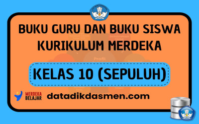 Download Buku Guru dan Buku Siswa Kumer Kelas 10 SMA/SMK